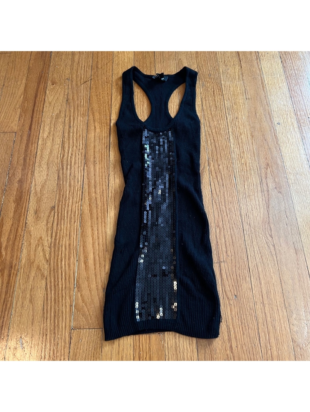 Vintage Y2K Bebe bedazzled going out tank top